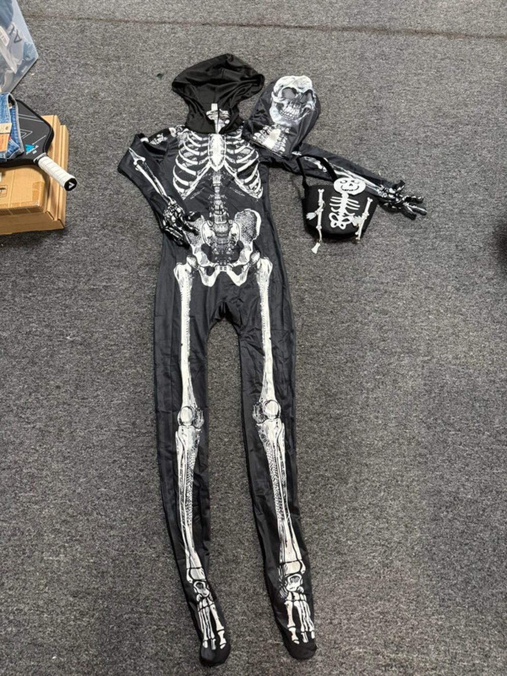 New Kids Skeleton Halloween Costume - XL